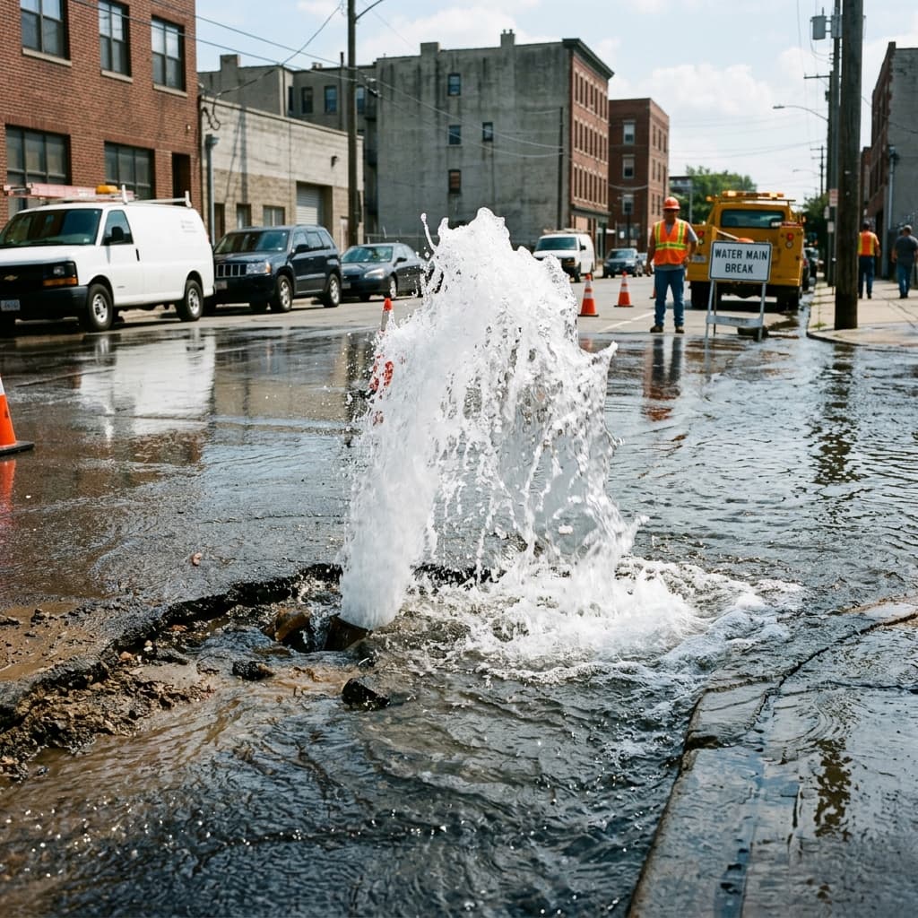 Pipeline Leakage & Drainage Overflow